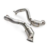 Venta Directa de Fábrica: Sistema de Escape de Alta Calidad con Tubo de Bajada de Acero Inoxidable SS304 para Aston Martin DB11 4.0T 2017-2022 para Mejorar la Respuesta de la Turbina