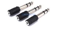 Dual Channel Plug To female microphone adapter