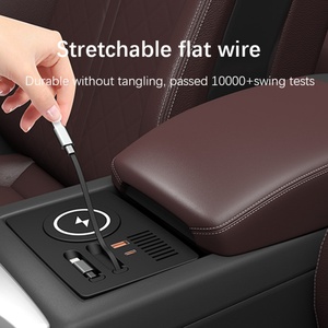 2017-2025 Car Modification Car <b>Charger</b> Wireless Charging Wired Fast Charging Docking Station for Audi A4L/A5/S6/S4/RS5/RS4 - Product Image 5