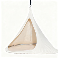 Hamac suspendu en forme de papillon, chaise suspendue de loisirs en tissu pour l'extérieur, capacité 200 kg, idéal pour les voyages en voiture, le camping et les tentes aériennes