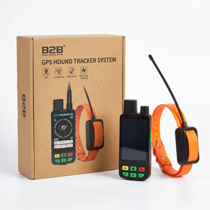 Traceur GPS Commercial pour Chiens 4G GPS+VHF 15KM Transmission Réseau Cellulaire en Cas de Panne Enregistrement de Données sur <span class=keywords><strong>Carte</strong></span> TF Silicone Métal Beidou - Product Image 6