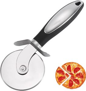 Cuchillo para Pizza Ecológico de Acero Inoxidable con Hoja Redonda - Product Image 1