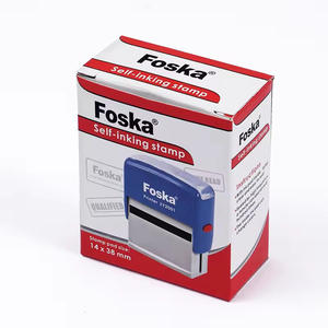 <span class=keywords><strong>Sello</strong></span> de Goma Autoentintable FOSKA <span class=keywords><strong>con</strong></span> Múltiples Opciones de Color de Tinta <span class=keywords><strong>y</strong></span> Fuentes, <span class=keywords><strong>Fecha</strong></span> de Caducidad, para Direcciones de Retorno, Nombres, Depósitos Bancarios <span class=keywords><strong>y</strong></span> Más - Product Image 6