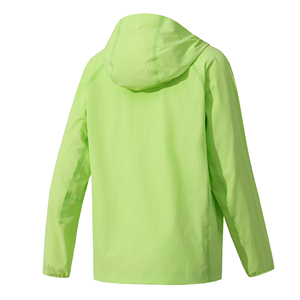 เสื้อแจ็คเก็ตกันลมสำหรับผู้ชาย รุ่นสปริง คอตั้ง มีฮู้ด เป็นมิตรกับสิ่งแวดล้อม ให้ความอบอุ่น กันลม แห้งเร็ว ลายนูน ไร้ตะเข็บ เนื้อผ้านุ่ม - Product Image 2