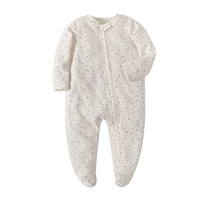 Vêtements de Boutique pour Enfants, Grenouillère Côtelée Imprimée Florale, Pyjama Combinaison de Bébé 0-12 Mois, Combinaison d'<span class=keywords><strong>Été</strong></span> pour <span class=keywords><strong>Nouveau</strong></span>-<span class=keywords><strong>né</strong></span> - Product Image 4