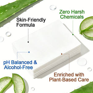 Lenços de Limpeza Corporal Grandes de 80gsm Personalizados, Lenços Descartáveis para Banho Sem Enxágue para Academia, Hospital e Higiene Pessoal - Product Image 3