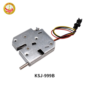 Serrure électrique à solénoïde KSJ-999B avec plaque de fixation |   Serrure Intelligente pour Casier à <span class=keywords><strong>Colis</strong></span>, Distributeur Automatique et Armoire de Livraison de Repas - Product Image 5