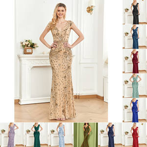 Женское вечернее платье с блестками - Product Image 2