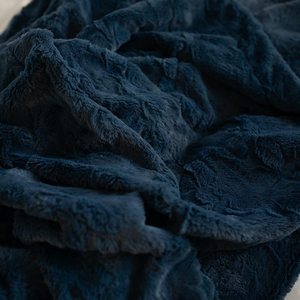 Hai lớp 520gsm minky sang trọng mùa đông sang trọng mềm mại ấm cúng PV Polyester Faux lông chăn ném cho mùa đông giường sofa trang trí nội thất - Product Image 4