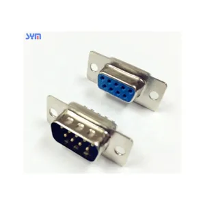 9/15/23/37 pin DB connector Female and Male Gold plated D-SUB IDC Connector IDC D type Connector