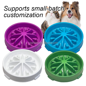 Özel büyük Pp yavaş kase anti-gulping Pet yavaş gıda besleme kase plastik köpek yavaş besleyici kase Bloat durdurmak - Product Image 6