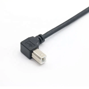 Tiêu chuẩn 0.3m <span class=keywords><strong>USB</strong></span> 2.0 bm để BF phải lên xuống góc máy in mở rộng cáp <span class=keywords><strong>USB</strong></span> 2.0 nối PVC dữ liệu <span class=keywords><strong>USB</strong></span> <span class=keywords><strong>B</strong></span> cáp - Product Image 6