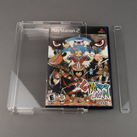 Protecteur acrylique transparent de vitrine pour Sony Playstation DVD (WII, GAMECUBE, PS2, XBOX, XBOX360)