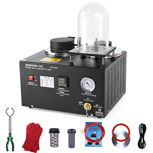 Máquina de fundición al vacío 3 en 1 para fundir y moldear joyas de oro y plata 1200 ℃ - Product Image 4