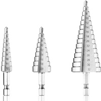 Foret étagé HSS au cobalt 4-32 mm pour outils électriques, pour le perçage de trous dans le métal, le plastique, le titane et les revêtements - Foret conique 4341 M2 M35