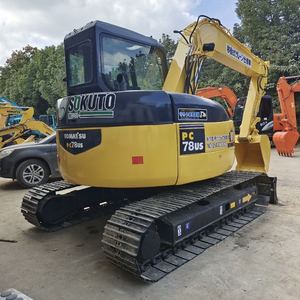 Mini-excavatrice d'occasion Komatsu PC78US certifiée CE, marque japonaise d'origine, 7 tonnes, modèles PC78, PC78-6, PC78-8, PC78US à vendre - Product Image 4