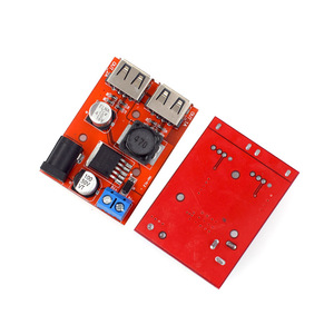 Module abaisseur de tension micro DC-DC Hongwei 9V 12V 24V 36V vers 5V 3A, alimentation régulée pour recharge de véhicules et solaire - Product Image 1