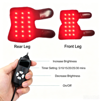 Ceinture de thérapie par lumière rouge EURVET pour chevaux, ceinture LED infrarouge portable 660nm 850nm pour animaux de compagnie, pour soulager les douleurs articulaires chez les chiens après une opération