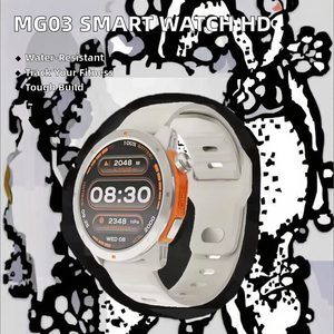 Akıllı Saat Paslanmaz Çelik 3 ATM Su Geçirmez AMOLED GPS Fitness Takip Cihazı Kablosuz Şarj Kalp Atış Hızı Monitörü IOS/Android - Product Image 2