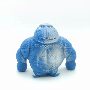 Renk kutusu ambalaj hayvan sıkmak topları Squishy oyuncaklar anti-anksiyete toplu oyuncaklar goriller stres kabartma topu - Product Image 6