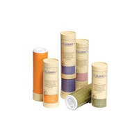 Cylindre d'emballage coloré de luxe personnalisé Tube de papier de fabricants de carton recyclable