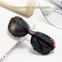 Vente en gros de lunettes de soleil polarisées unisexes européennes et américaines, design personnalisé, tendance rétro classique pour femmes
