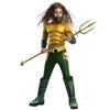 Disfraz de Aquaman para Niños, Edición Personalizada, Verde y Dorado, Conjunto Completo, Anime, Liga de la Justicia, Traje de Escenario, Material de Poliéster - Product Image 2