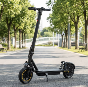 Patinete Eléctrico Plegable para Adultos, 10 Pulgadas, 500W, Aluminio, Doble Suspensión, Capacidad de 150 kg, Impermeable, Alcance de 40-60 km, S10-4H(3) 500W Mo - Product Image 3