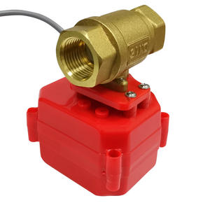 Mini-vanne à bille électrique bidirectionnelle en laiton DN15 4 points 5V/12V/24V/220V pour eau/gaz/huile, personnalisable, support OEM - Product Image 2