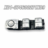 Bouton de commande de lève-vitre électrique X01374600271X09 compatible avec Li Auto ONE L7 L8 L9, côté conducteur avant gauche (LHD), 2019-2024, pièces automobiles