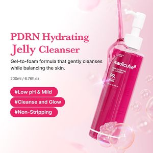 Detergente Viso in Gel Coreano Personalizzato all'Ingrosso di Alta Qualità 200ml con Aloe Vera, Glicerina, Rosmarino e Ialuronato - Product Image 3