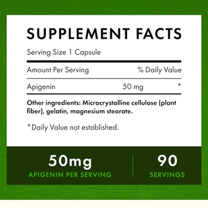Suplemento Herbal Vegano Personalizado al por Mayor para el Sueño, Cápsulas de Apigenina que Promueven la Calma y el Bienestar - Product Image 4