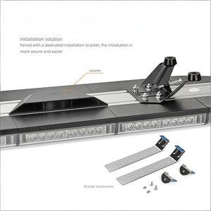 Feux d'avertissement LED pour <span class=keywords><strong>toit</strong></span> <span class=keywords><strong>de</strong></span> voiture 51 pouces 130 cm, feux clignotants rouge bleu blanc, lumière stroboscopique verte ambre pour <span class=keywords><strong>toit</strong></span> <span class=keywords><strong>de</strong></span> voiture ou <span class=keywords><strong>de</strong></span> camion - Product Image 4