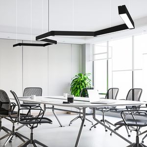 ระบบไฟติดรางแม่เหล็ก 220V สำหรับขายส่ง โคมไฟฝังเพดานแบบเส้นตรง ไฟสปอตไลท์ LED แม่เหล็ก - Product Image 1