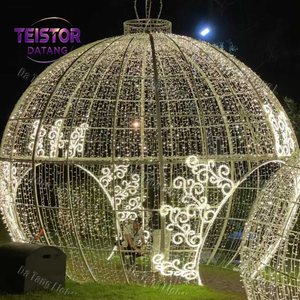 Arche lumineuse de Noël en forme de boule : Créez une passerelle festive pour les hôtels, les places publiques, les centres commerciaux et les marchés de fin d'année - Product Image 6