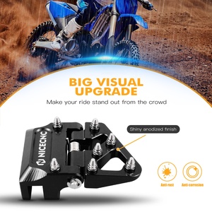 Piastra di punta del pedale del freno posteriore pieghevole NiceCNC per <span class=keywords><strong>Yamaha</strong></span> YZ250 YZ125 97-24 <span class=keywords><strong>YZ</strong></span> 125X <span class=keywords><strong>250F</strong></span> 250X 400F 426F WR250F WR400F WR426F - Product Image 4