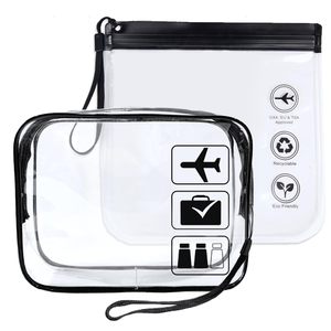 Eco-Friendly EVA Sealing Travel Organizer <b>Bag</b> with TSA 3-1-1 Approval for Hassle-Free <b>Airport</b> Security - Product Image 1