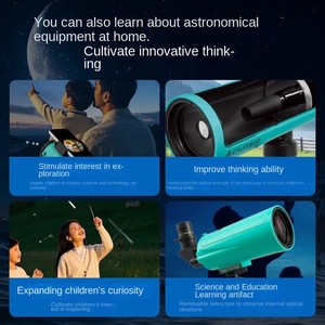 Télescope astronomique <span class=keywords><strong>monoculaire</strong></span> en métal Love View WM1250b, objectif 25 mm, lentille non revêtue, champ de vision 2,6-4,6, observation des étoiles en profondeur - Product Image 3