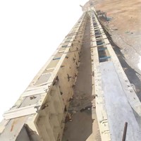 Coffrage modulaire en plastique ABS pour mur en béton, panneaux de coffrage écologiques, gabarit de construction à taille réglable