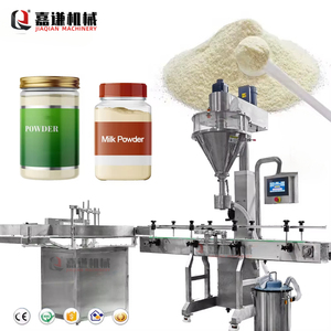 Bán hàng nóng tự động protein sữa bột điền dòng chất béo đầy Jar giá máy - Product Image 1