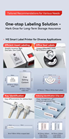 Imprimante thermique à transfert Niimbot M2 originale et authentique, étiquettes adhésives