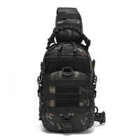 Sac à bandoulière tactique en nylon Molle, sac à dos d'assaut d'été, sacoche de poitrine extérieure