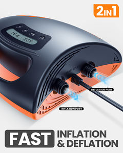 Pompe à air électrique numérique 12V CC pour voiture - <span class=keywords><strong>Gonfleur</strong></span> filaire OutdoorMaster Shark 2 pour <span class=keywords><strong>paddle</strong></span> gonflable - Product Image 4