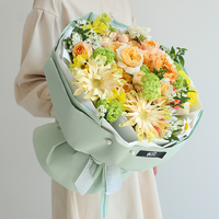 Ribest Papier d'emballage pour fleuriste Papier d'emballage pour fleurs en gros pour bouquets Emballage Papier d'emballage pour cadeaux