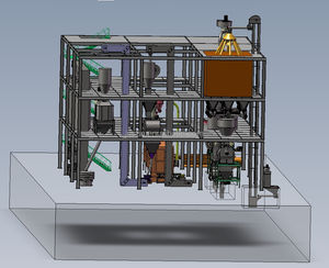 Extrusora de doble tornillo de 3 a 5 toneladas/h, 30 años, precio de fábrica chino, máquina flotante automática para hacer alimento para peces, equipo, línea de planta - Product Image 1