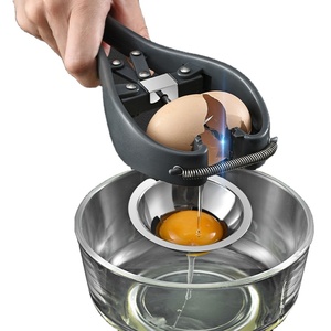 Stainless Steel Egg Cracker Opener Tool