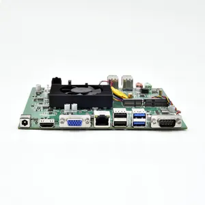 Intel E3950 4 Cores 4 Threads HD VGA Dual Display All in One Mainboard Embedded itx Motherboard with 8USB