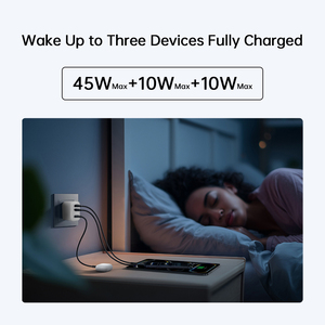 Chargeur super rapide PD 65W GaN Quick QC3.0+ multi-ports <span class=keywords><strong>USB</strong></span>-<span class=keywords><strong>C</strong></span>, <span class=keywords><strong>prise</strong></span> haute puissance pour téléphone portable, compact, portable, ignifuge - Product Image 4