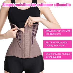 LANGQIN Taillentrainer für Frauen Stahlverstärkter Shapewear Mesh Bauchkontrolle Luxus Körperformer Korsett - Product Image 2