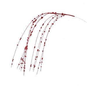 Saule <span class=keywords><strong>pleureur</strong></span> décorations de noël poudre d'or Berry chaîne paillettes mousse pour salon décoration fleurs décoratives plantes - Product Image 4